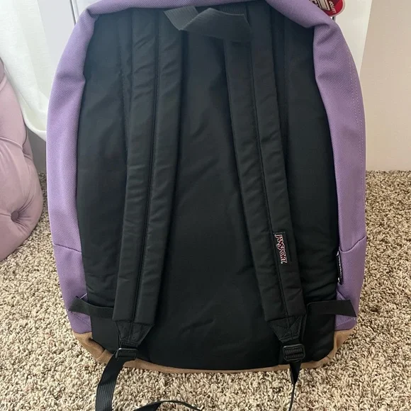 NWT! Jansport | The Original Backpack in Purple Frost - Picture 5 of 9